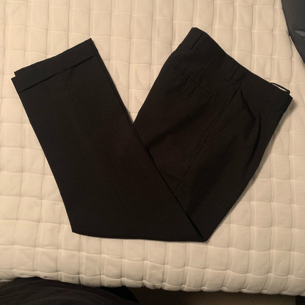Boys black dress slacks sz 12